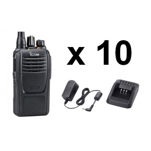 ICOM F1100D F2100D Multi-Pack | Quality Two-Way Radios